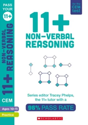 11  Non-Verbal Reasoning Practice and Assessment for the CEM Test Ages 10-11
