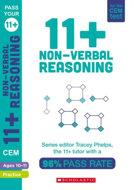 11  Non-Verbal Reasoning Practice and Assessment for the CEM Test Ages 10-11