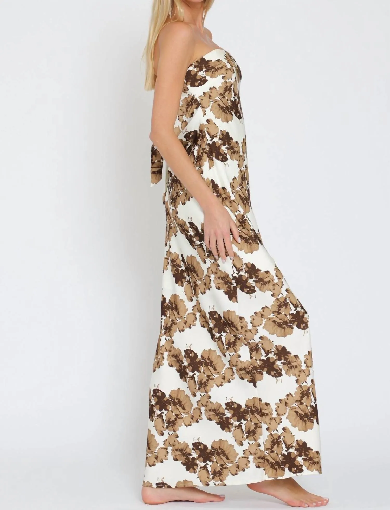 Aakaa - Jennifer Floral Tube Dress