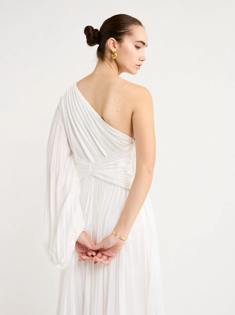Acler Calais Dress in Ivory