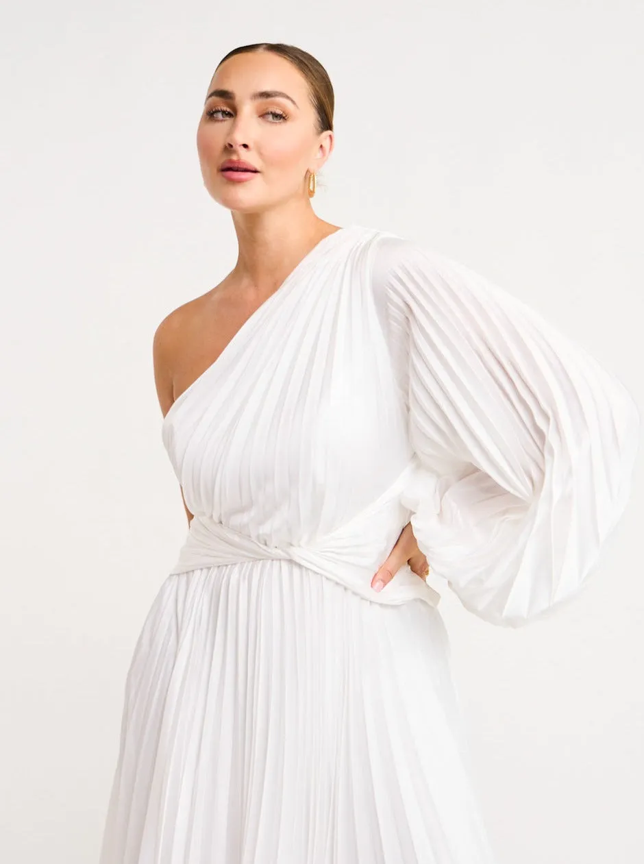 Acler Calais Dress in Ivory
