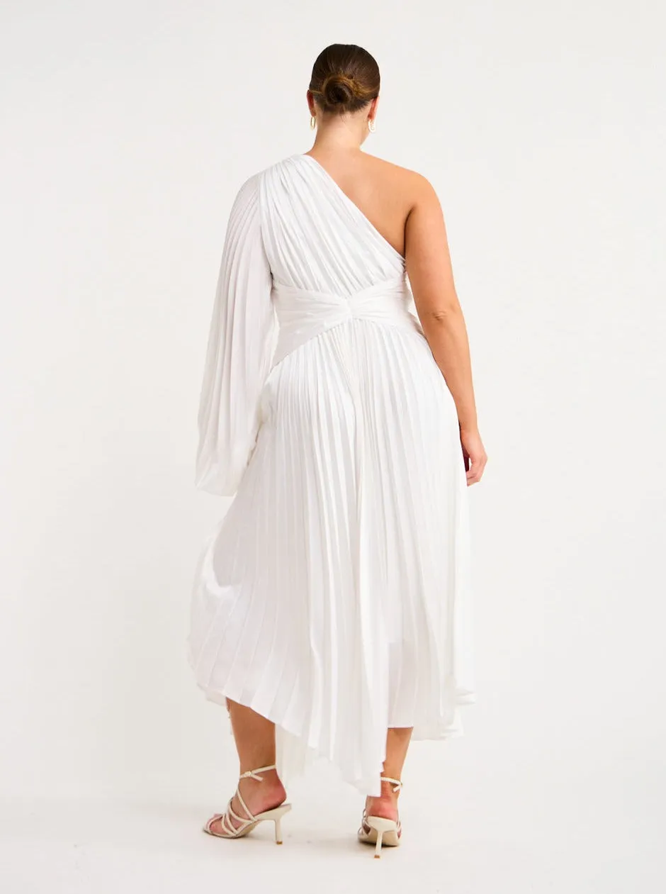 Acler Calais Dress in Ivory