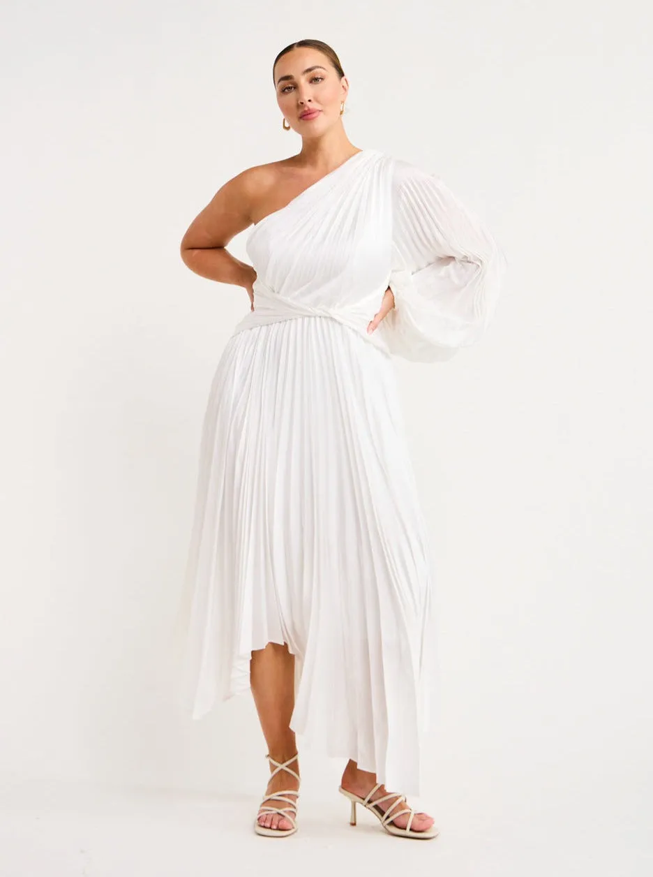 Acler Calais Dress in Ivory