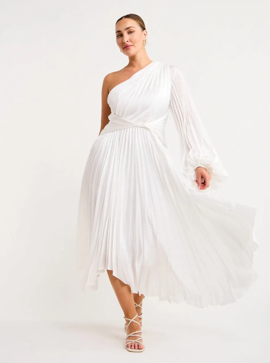 Acler Calais Dress in Ivory