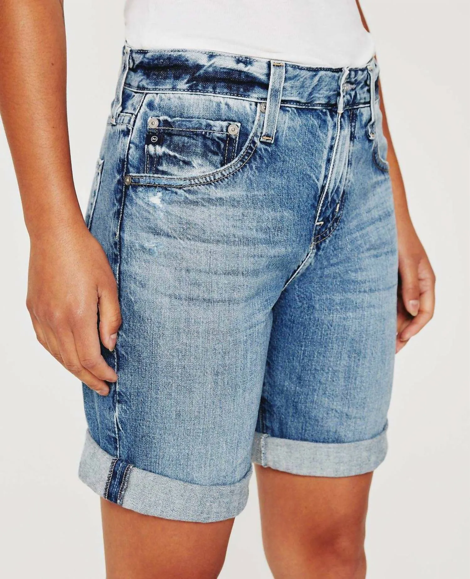 Ag Jeans - Sloane Long Roll Short