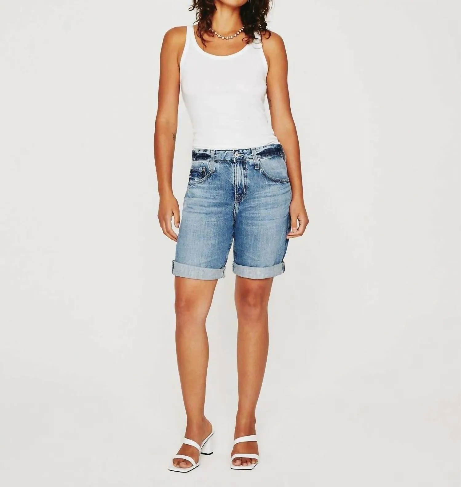 Ag Jeans - Sloane Long Roll Short