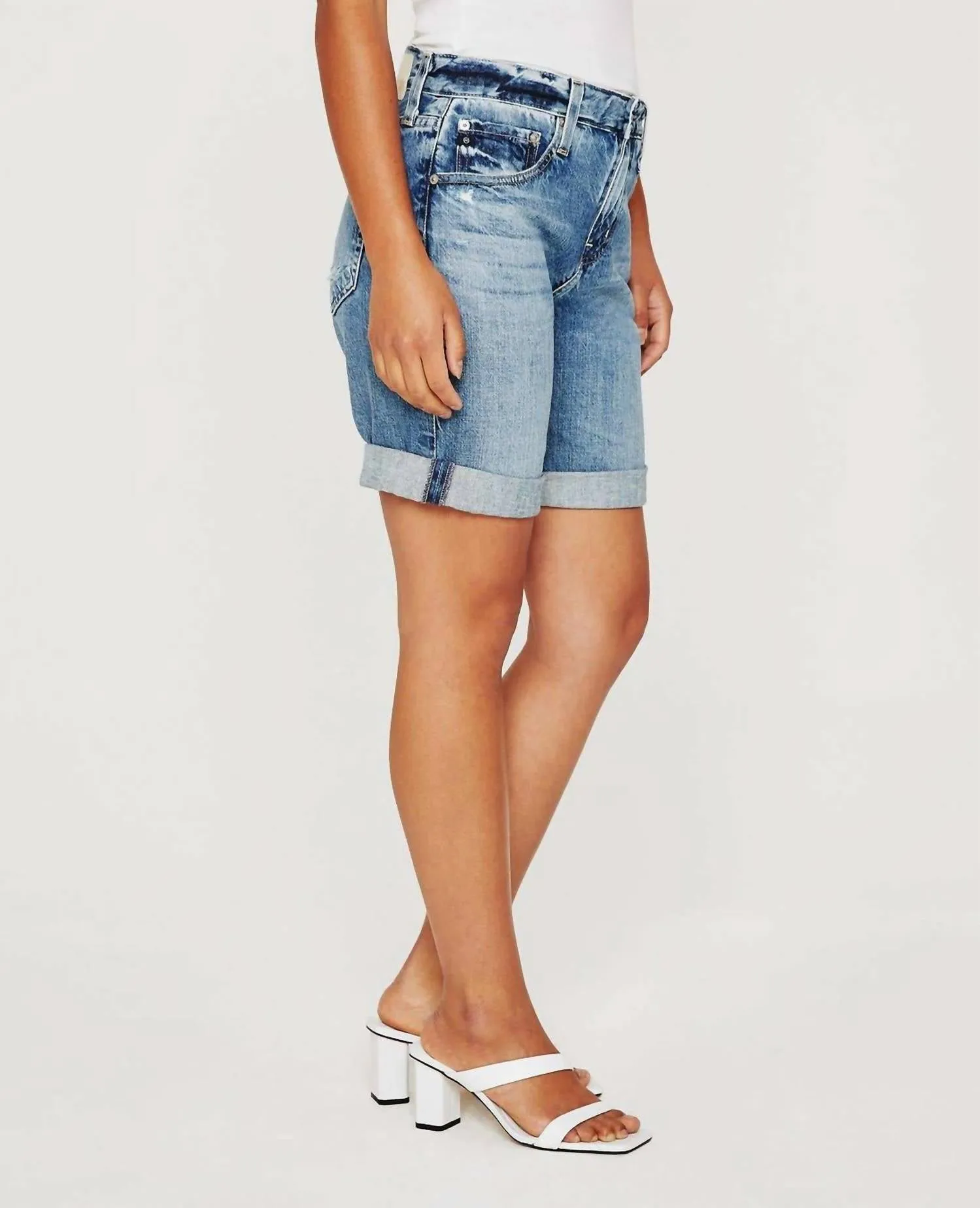 Ag Jeans - Sloane Long Roll Short
