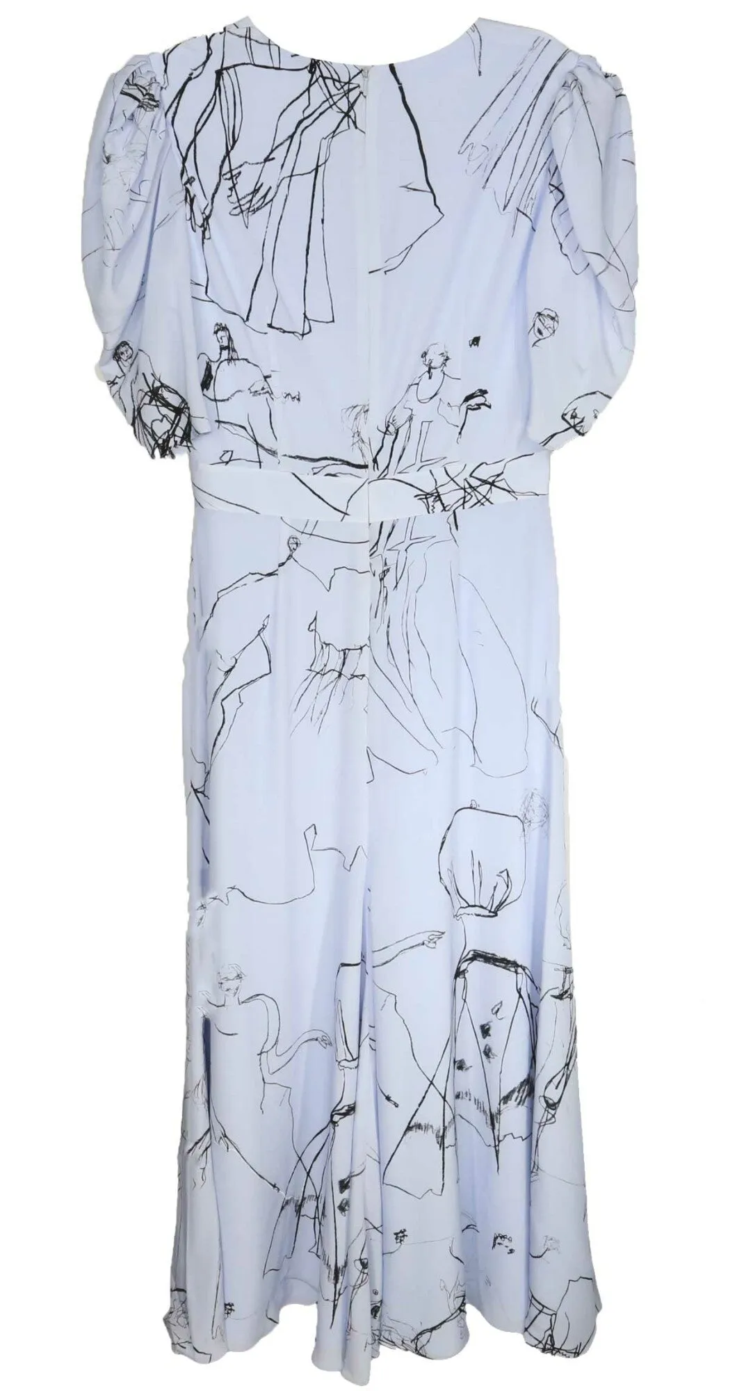 Alexander Mcqueen Women's Dancing Girl Midi Dress