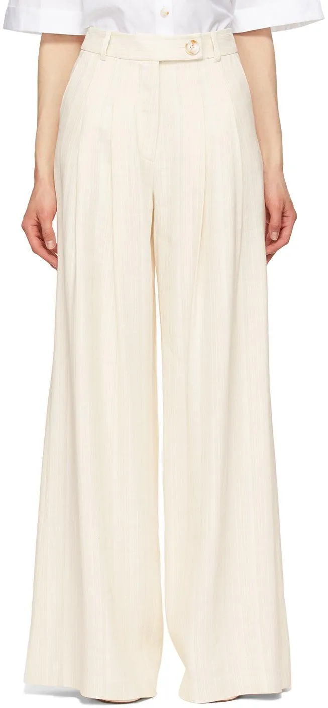 Anna Quan Beige Luka Trousers