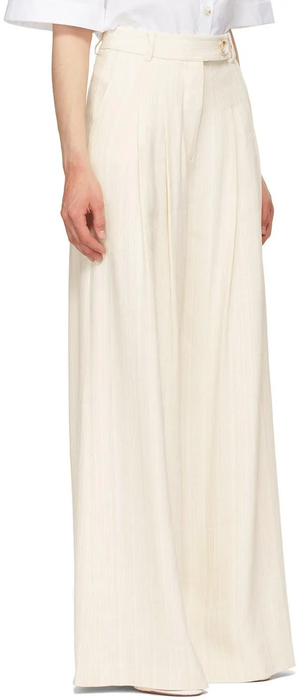 Anna Quan Beige Luka Trousers