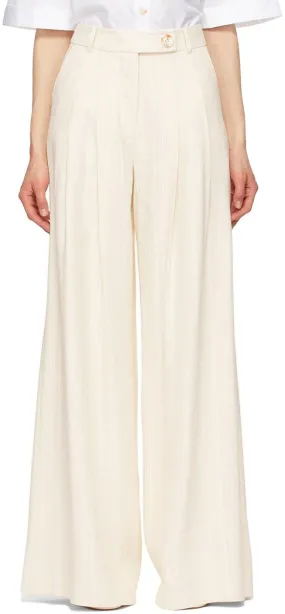 Anna Quan Beige Luka Trousers