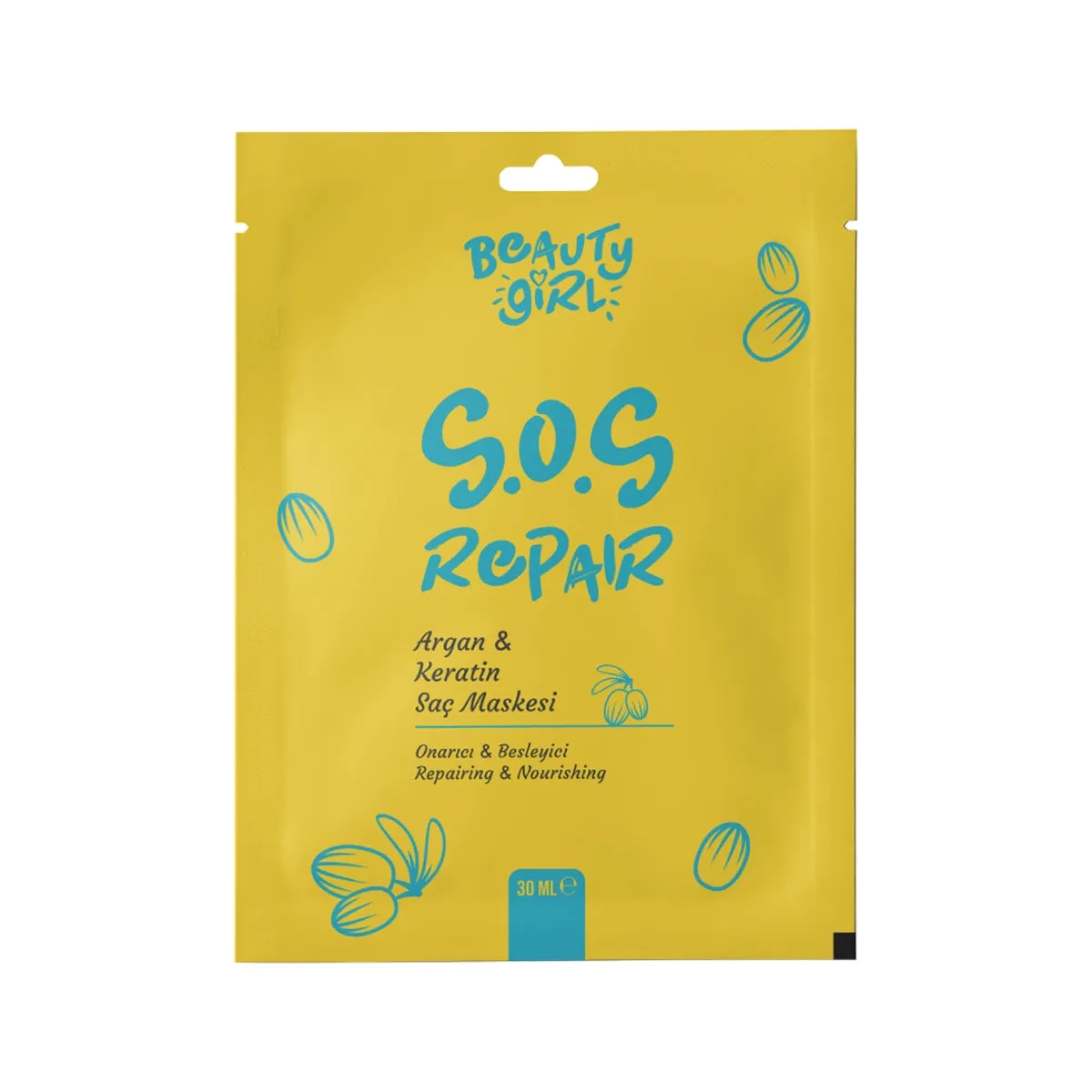 Argan Keratin Maske 30 ml