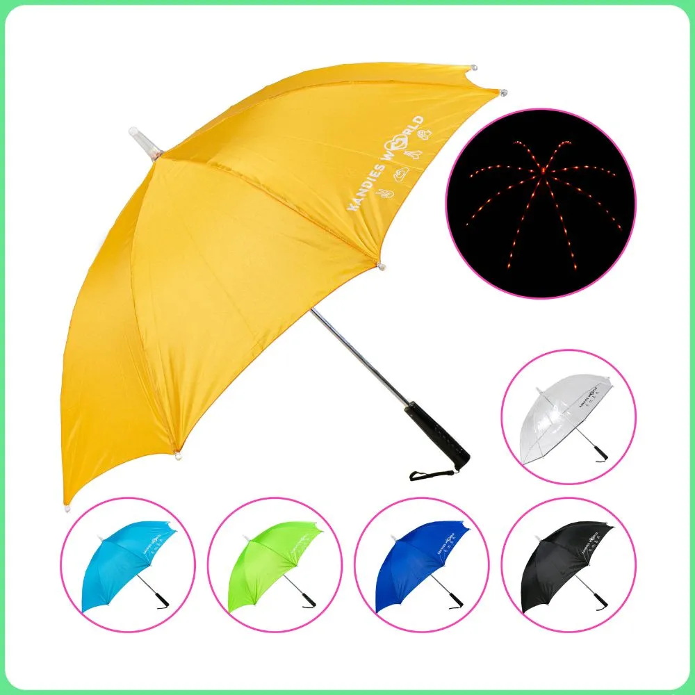 Black LED Umbrella
