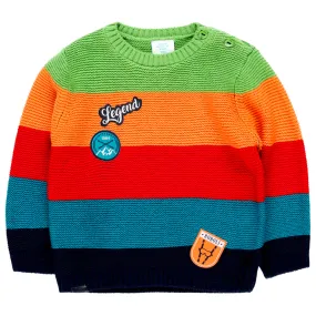 BOBOLI Legend Knit Striped Sweater