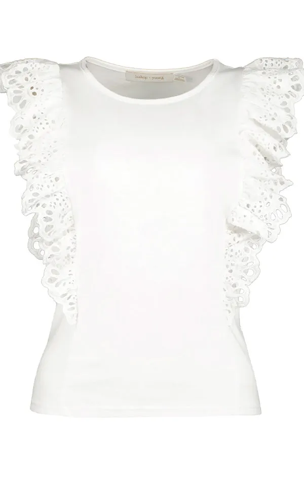 Bruna Eyelet Tee