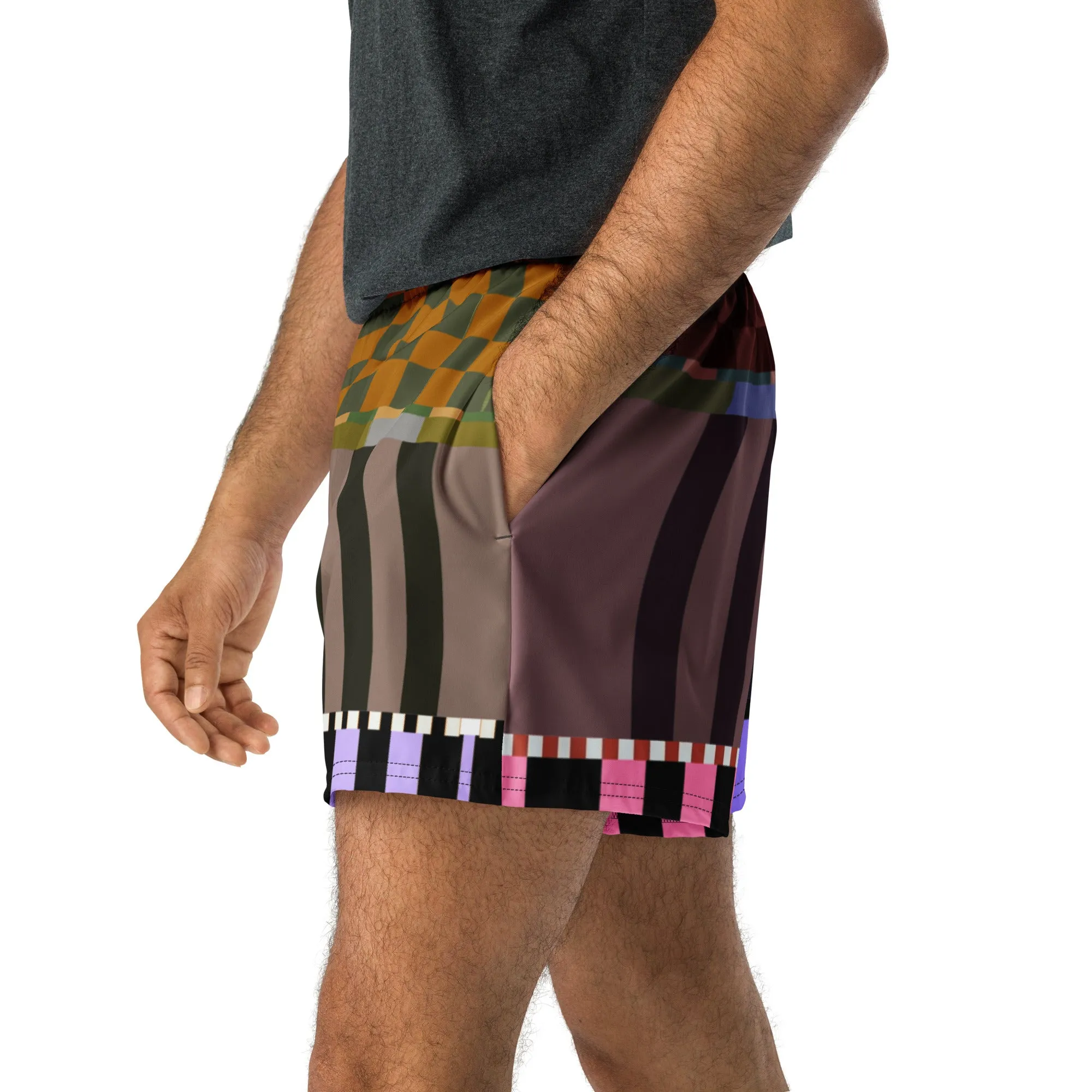 Check My Stripes Short Shorts