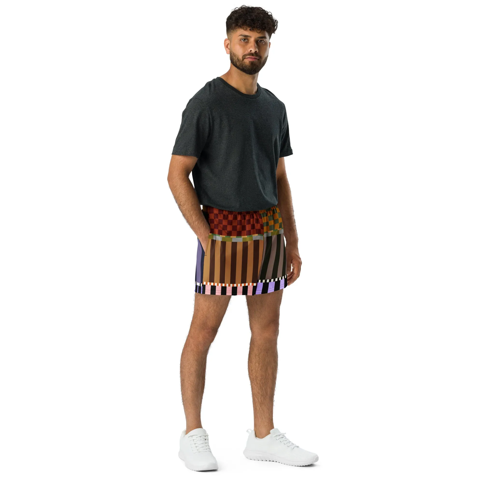 Check My Stripes Short Shorts