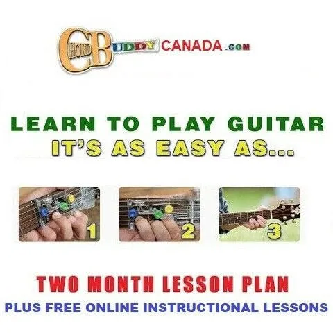 ChordBuddy USA Guitar Learning System Device