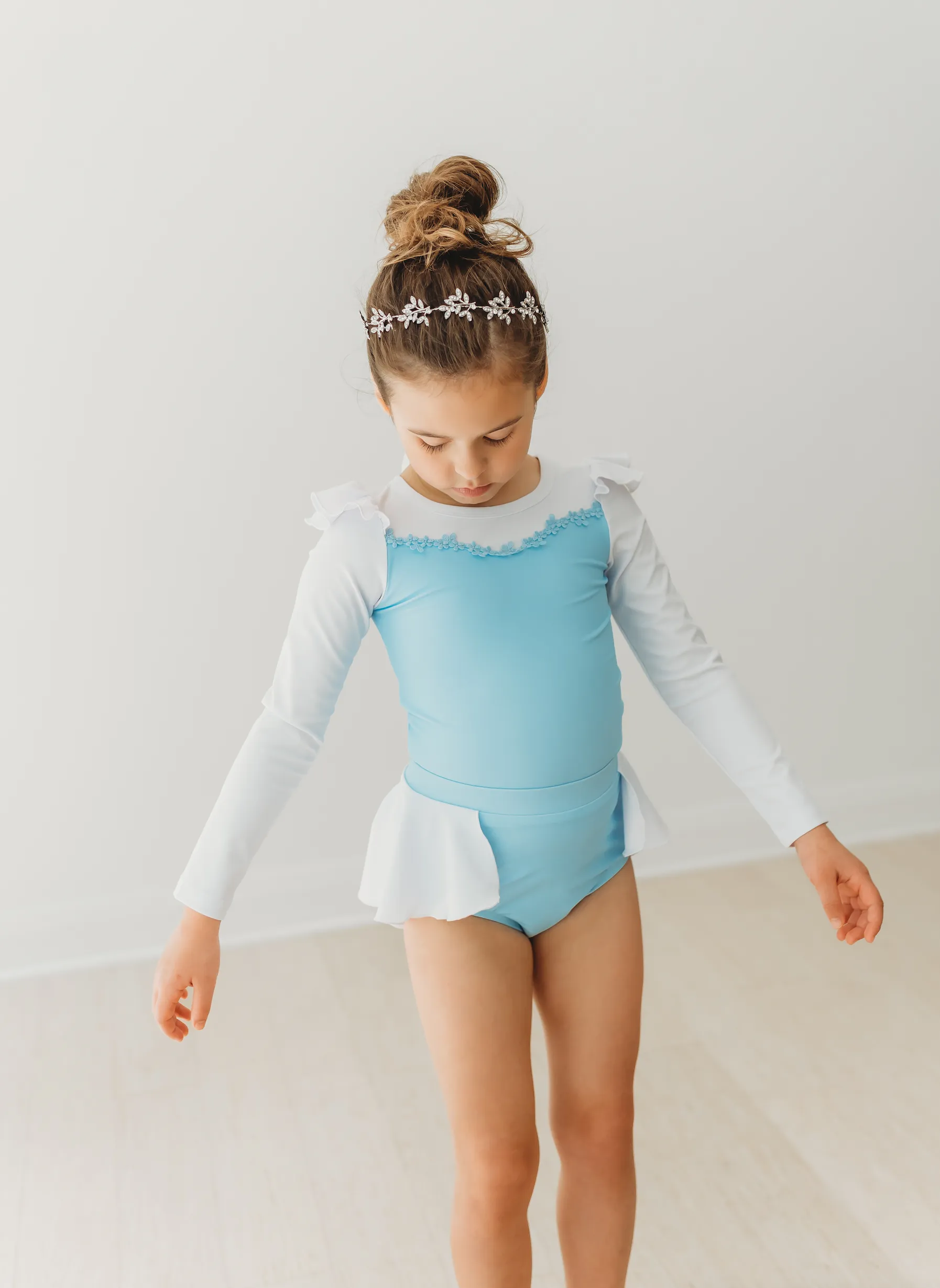 Cinderella Rash Guard Swim Set
