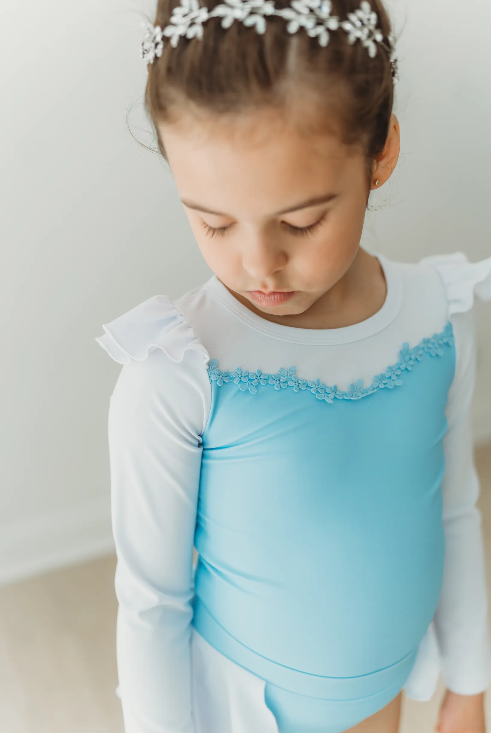 Cinderella Rash Guard Swim Set