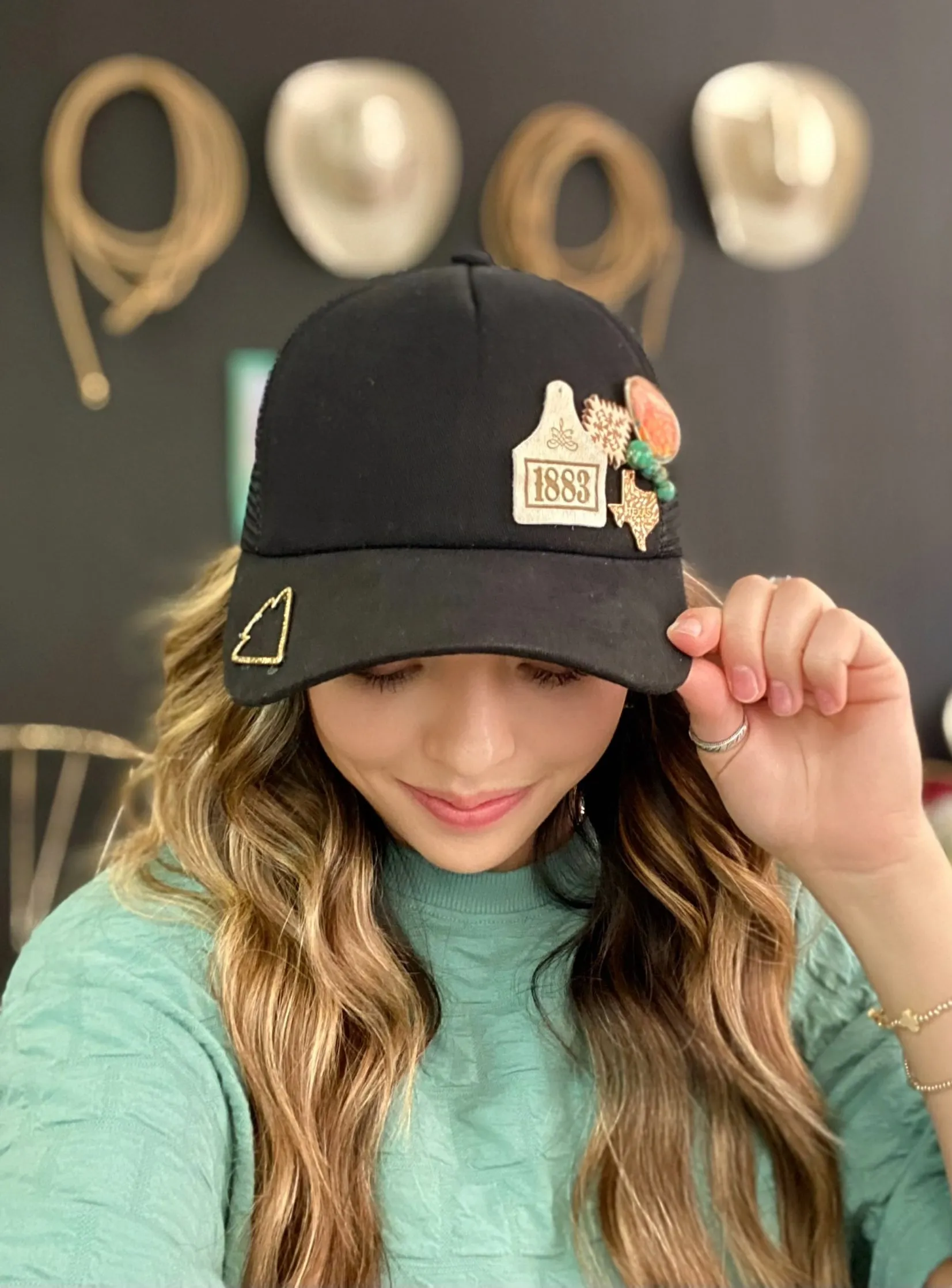 Customized Trucker Girl Cap - #10