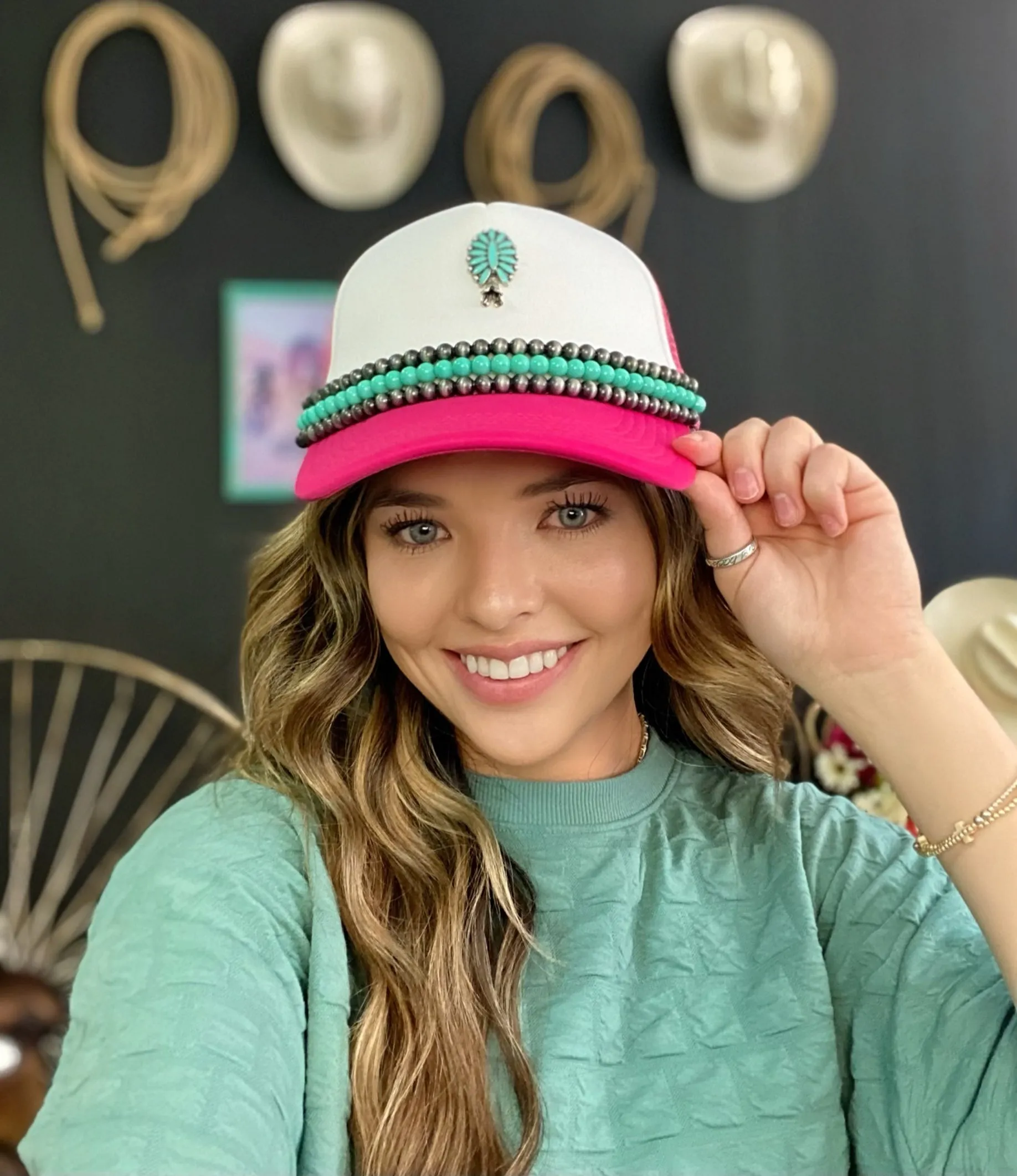 Customized Trucker Girl Cap - PT3