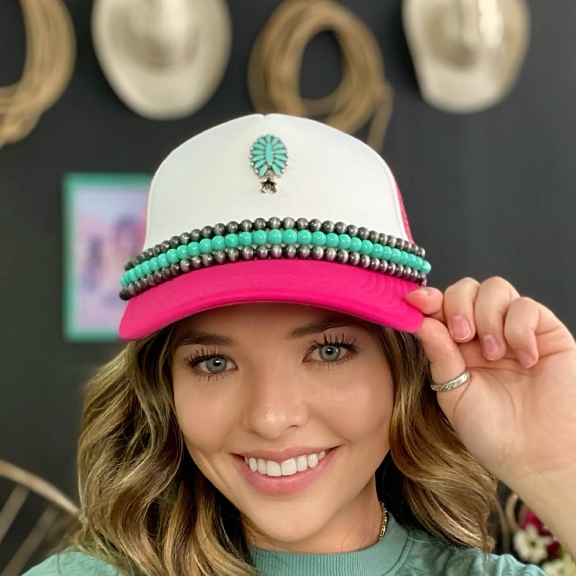 Customized Trucker Girl Cap - PT3