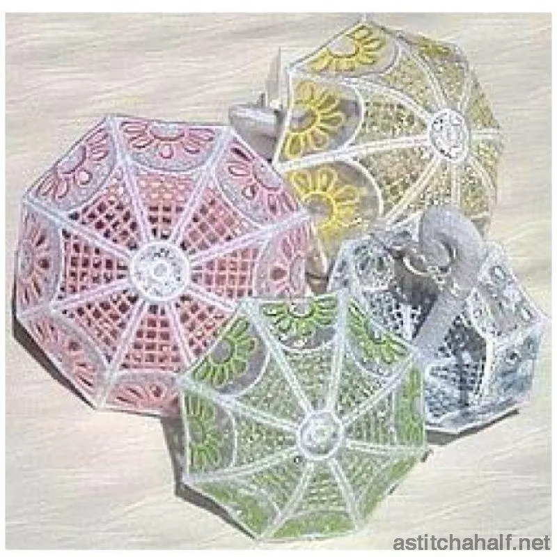 Daisy Lace Umbrella Favor