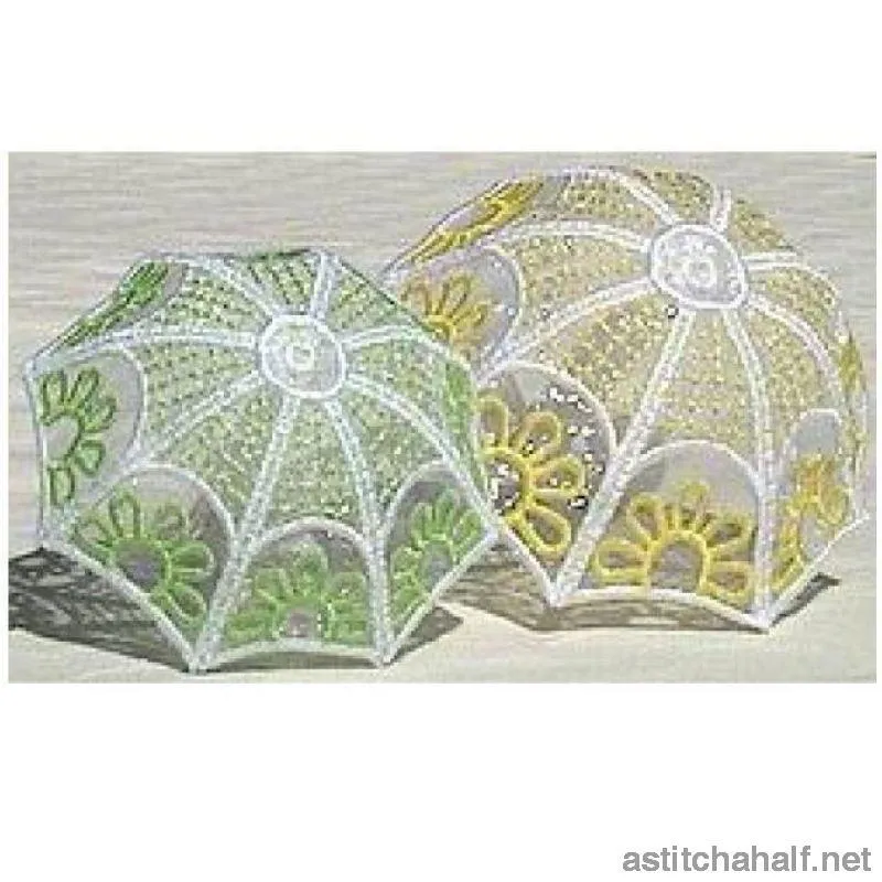 Daisy Lace Umbrella Favor