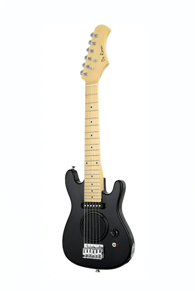 De Rosa USA Kids Electric Guitar with Built-In-Speaker Combo Package
