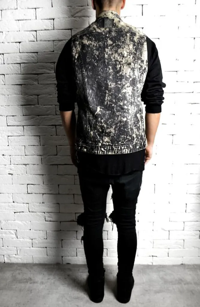 Denim Bleached Jacket