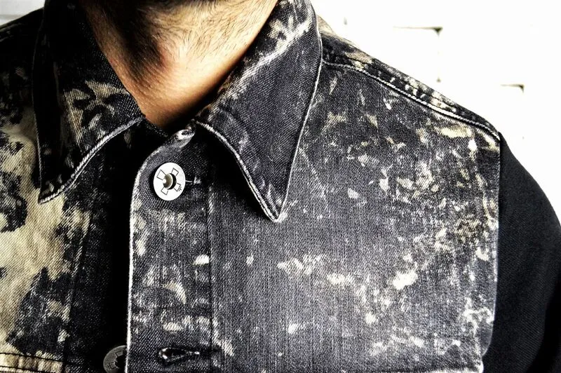 Denim Bleached Jacket