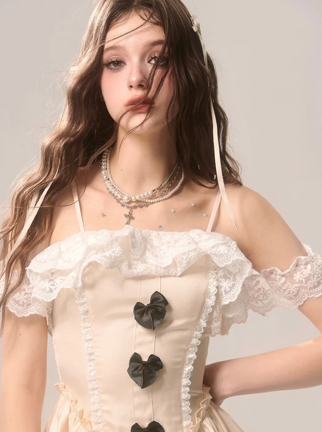 Dress Camisole Lace Princess