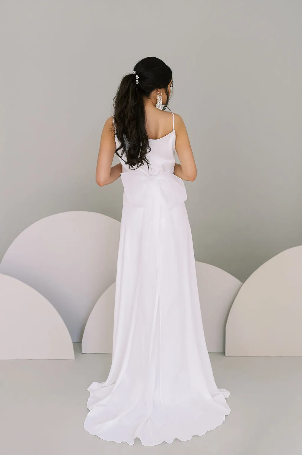 DULCE Crepe Wedding Skirt