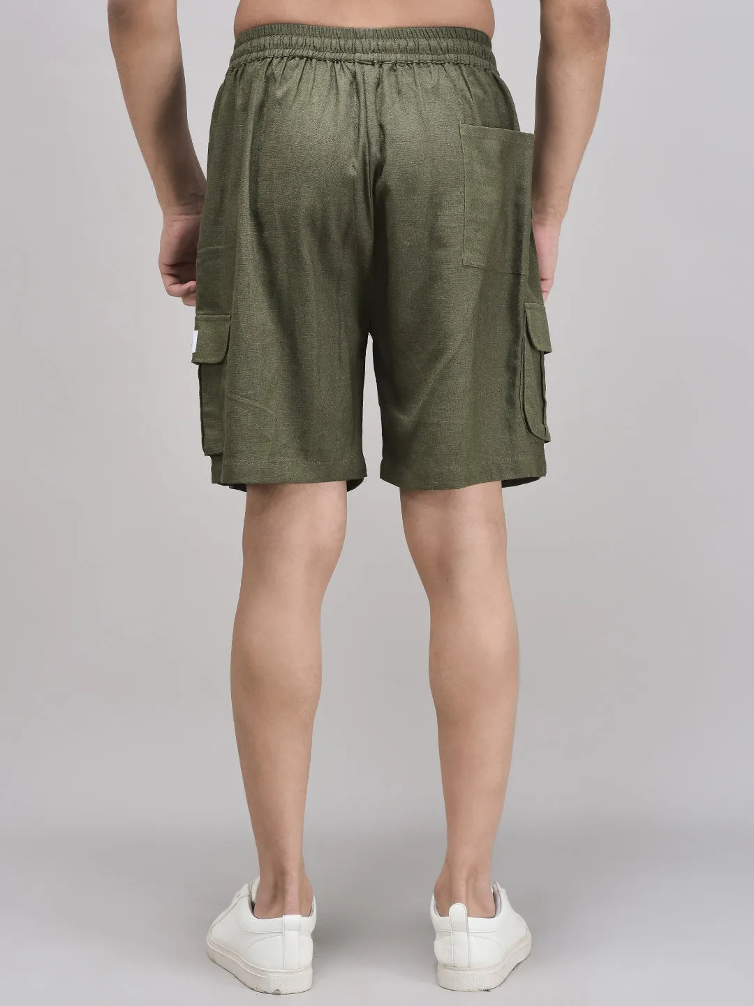 EARTH LINEN SHORTS
