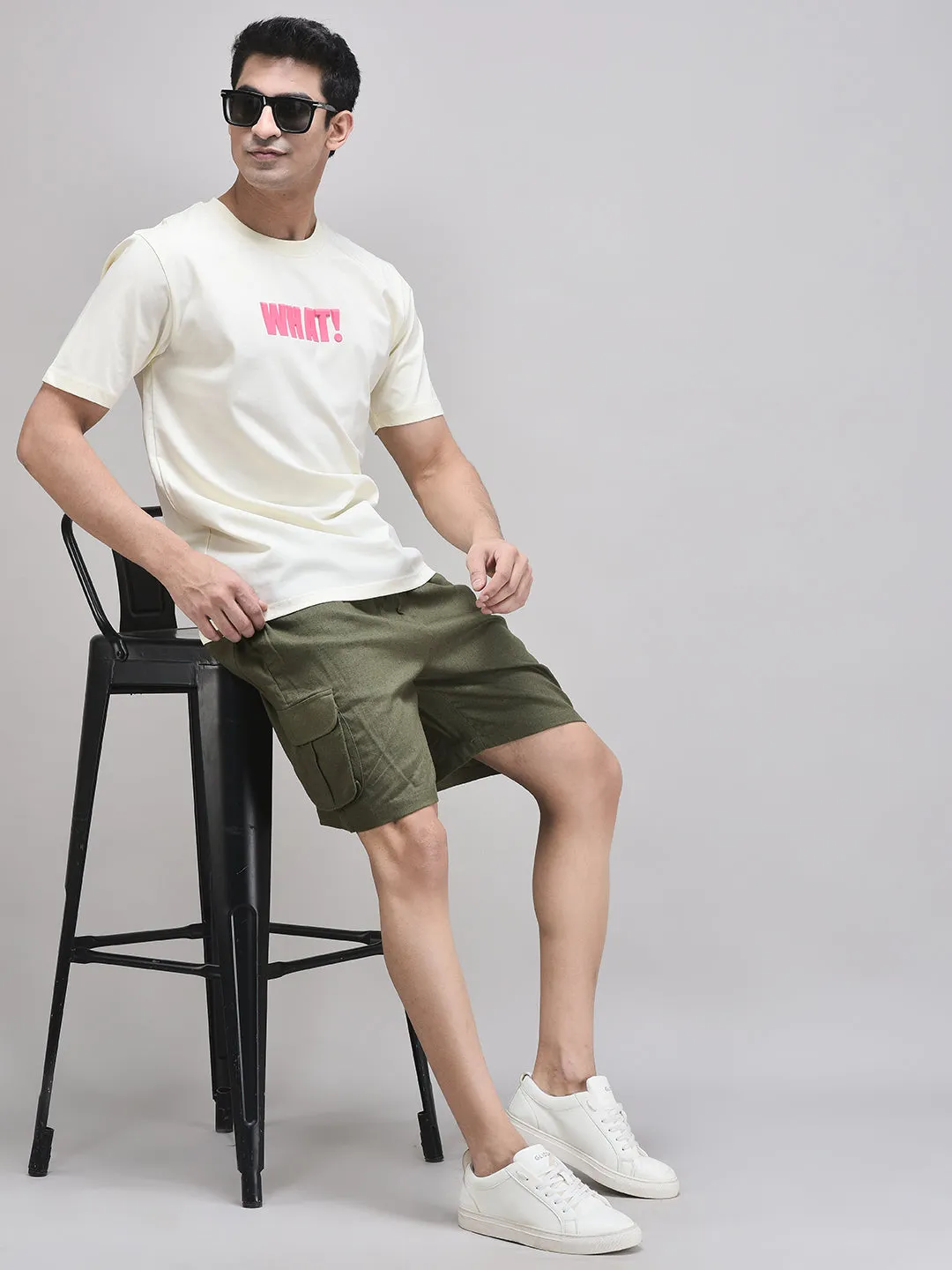 EARTH LINEN SHORTS