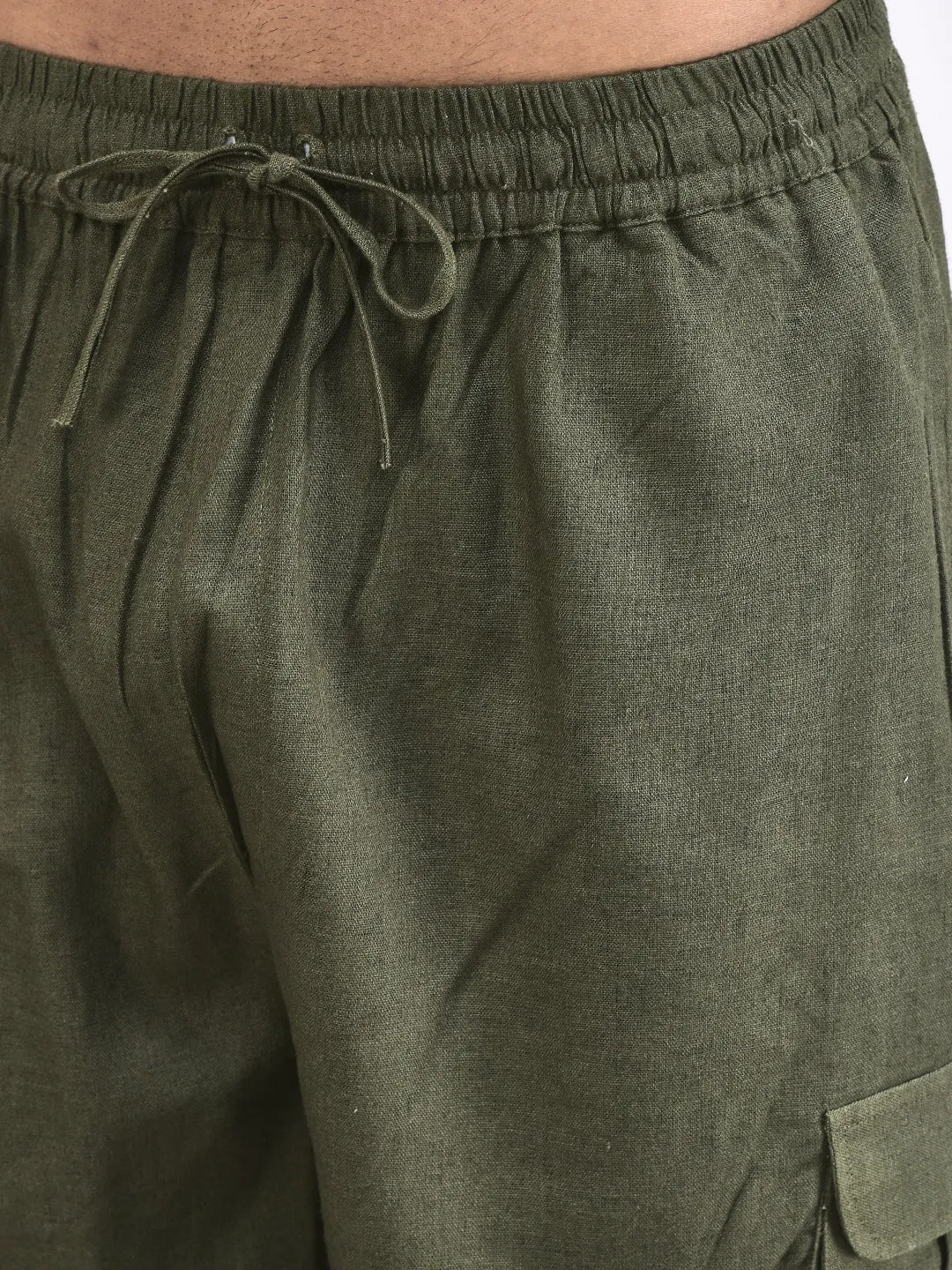 EARTH LINEN SHORTS