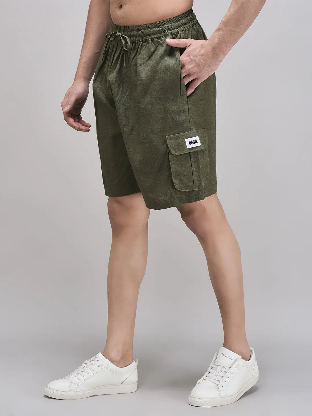 EARTH LINEN SHORTS