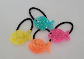 Fish resin ponytails