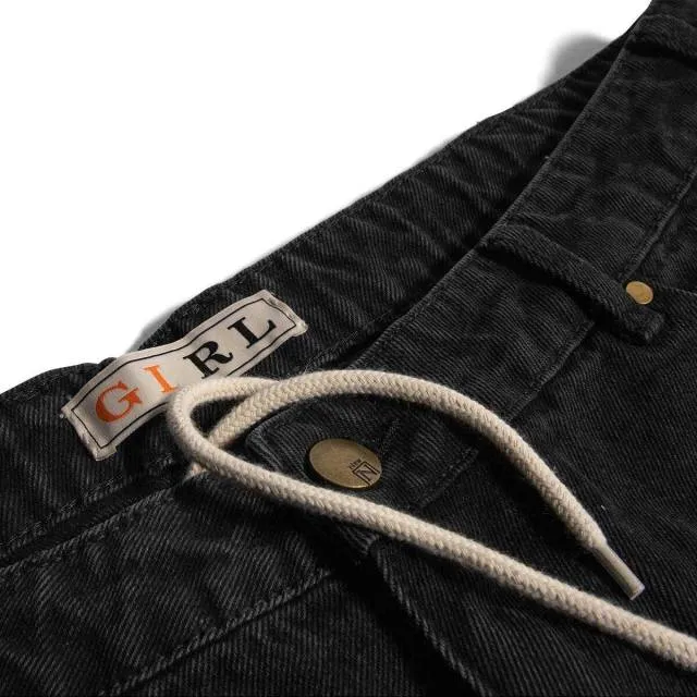 Girl Jeans - Washed Black