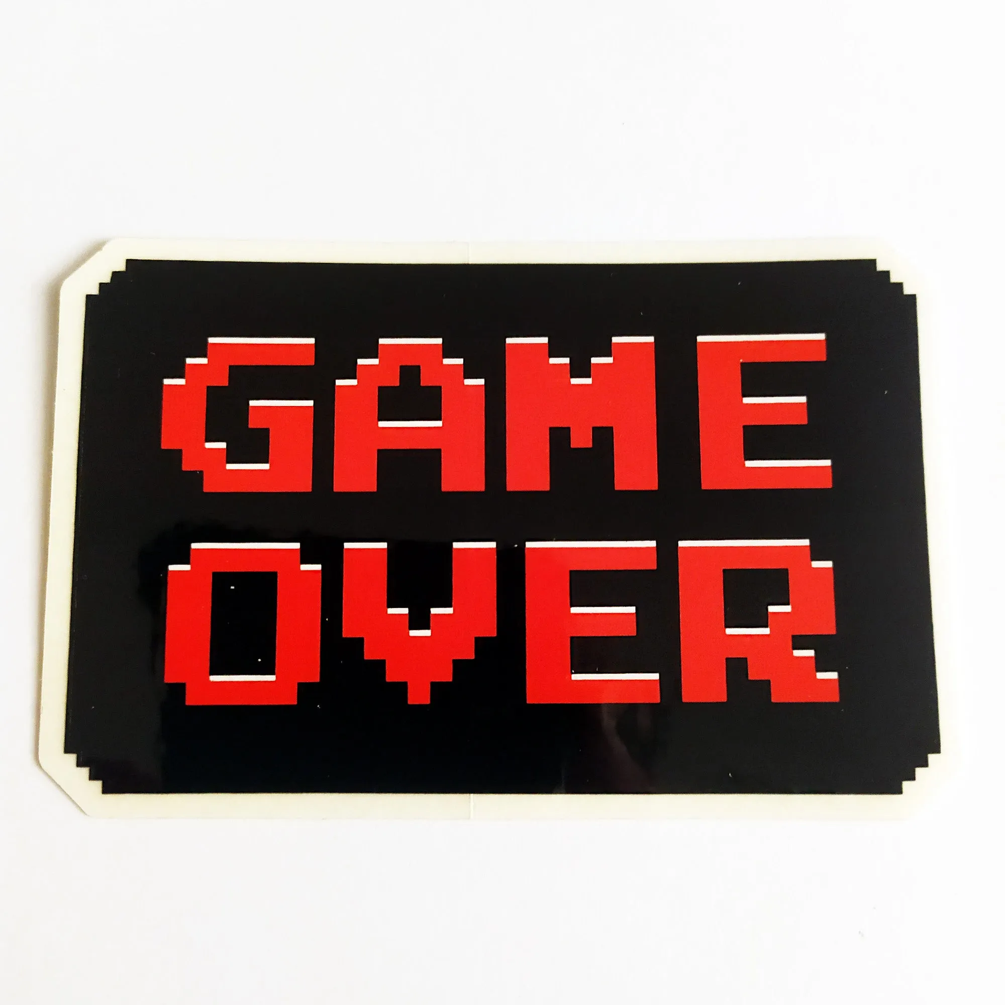 Girl Skateboards x Pac-Man Skateboard Sticker "Game Over"