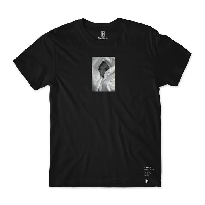 Black Spike Jonze x Björk Graphic Tee for Girls – Stylish and Unique Design