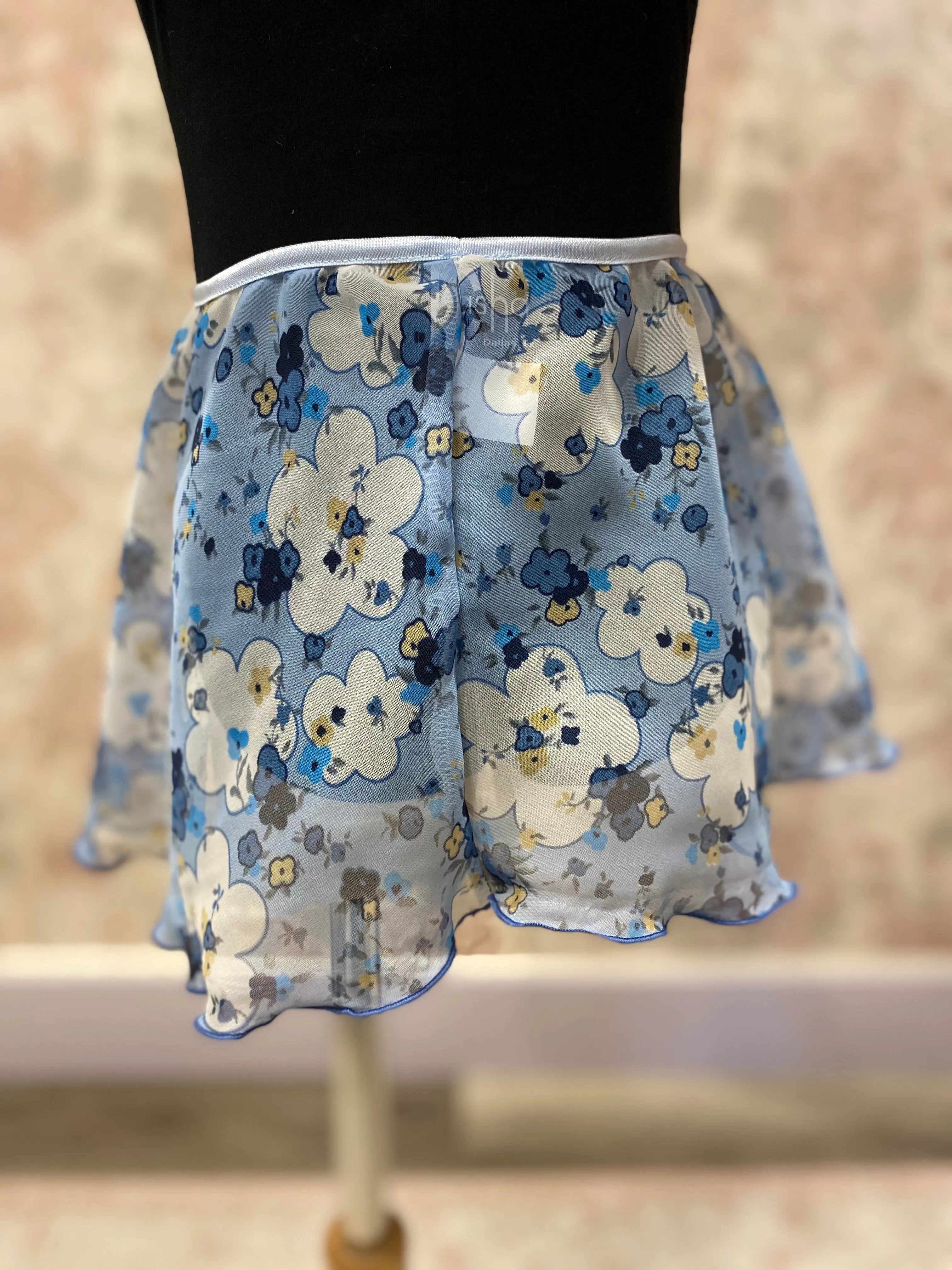 Girls Blue Fantasy Pull On Skirt