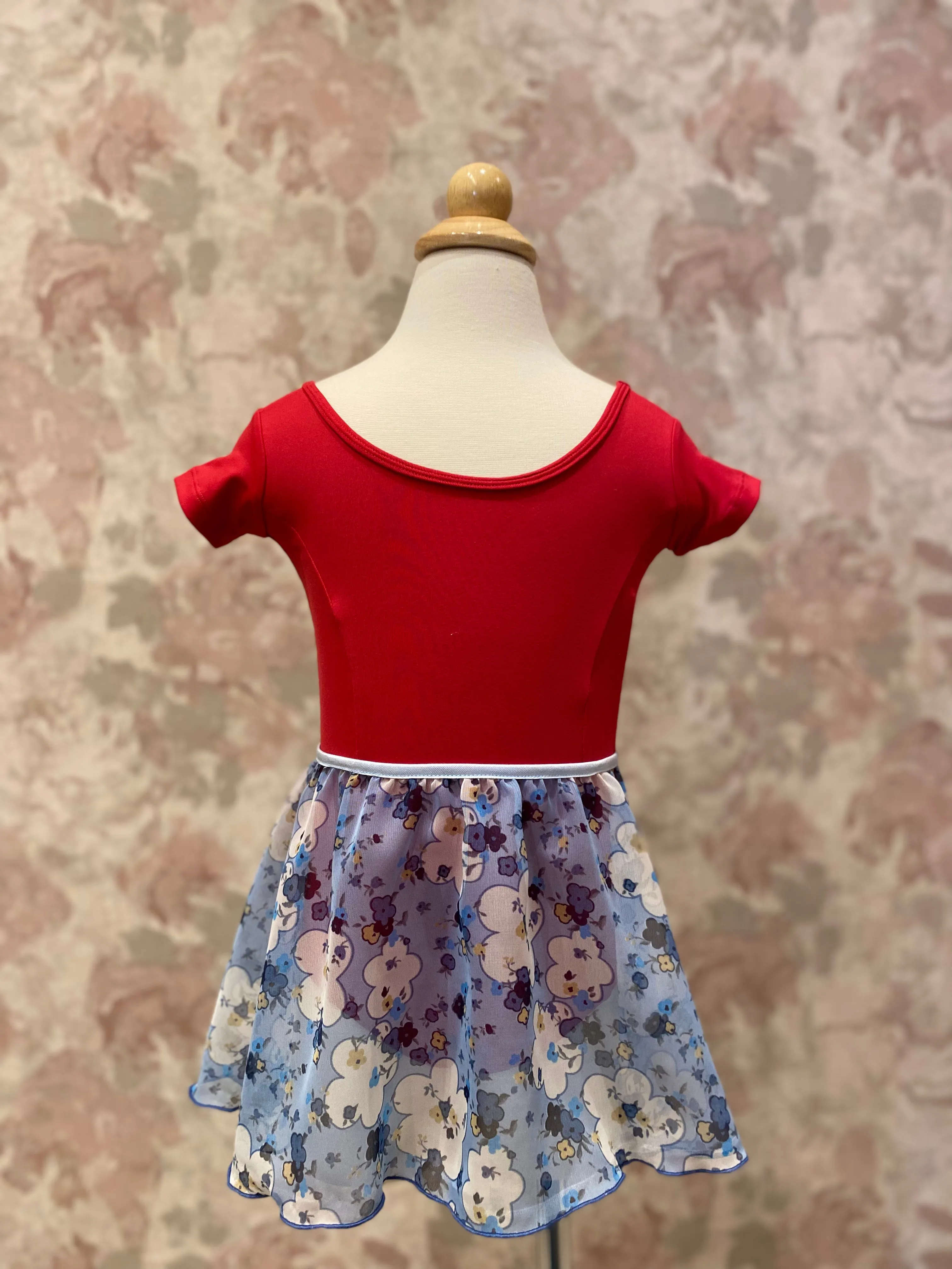 Girls Blue Fantasy Pull On Skirt