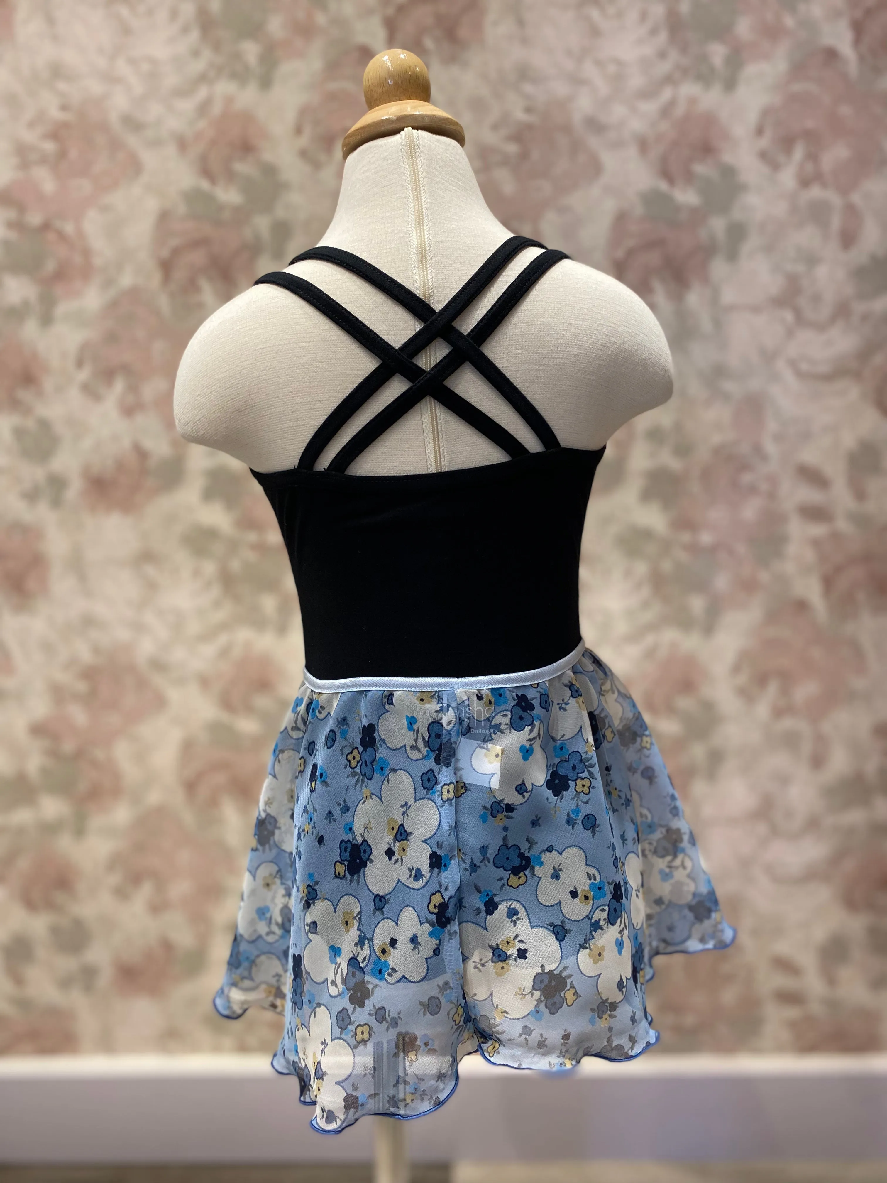 Girls Blue Fantasy Pull On Skirt