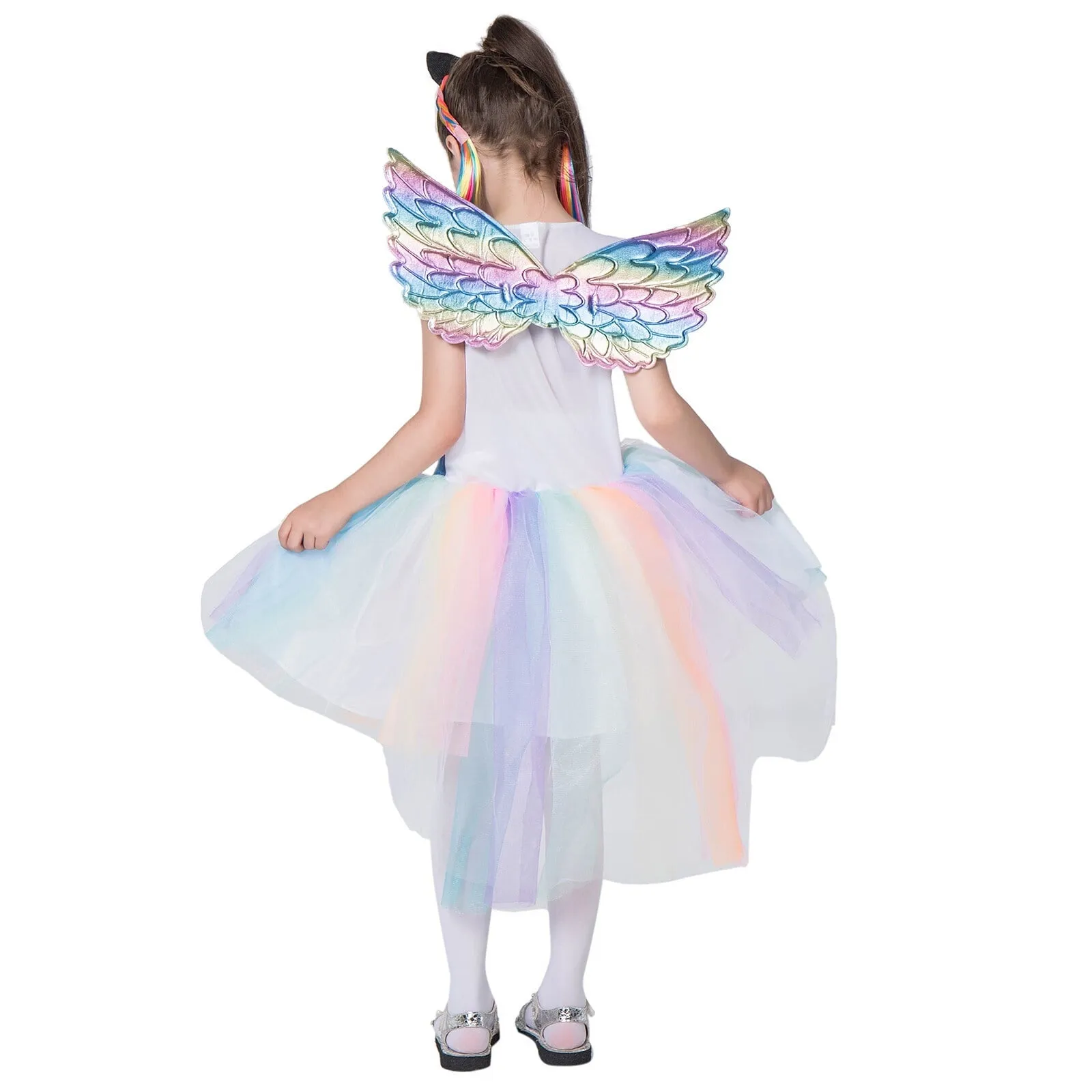 Girl's unicorn costume for Halloween