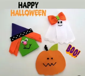 Halloween hair clips