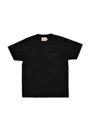 HEAVY DUTY POCKET TEE Black