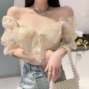 Kawaii French Floral Fairy Dress