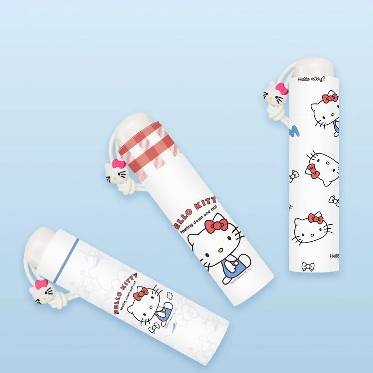 Kawaii Sanrio Kitty Cat Print Folding Umbrella